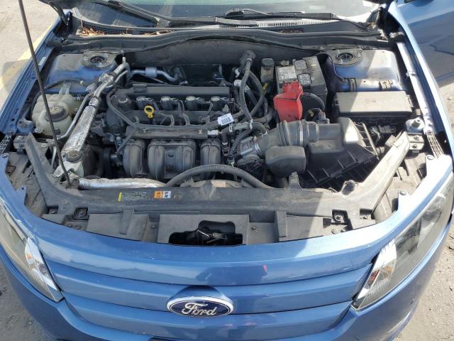 3FAHP0HAXAR392813 - 2010 FORD FUSION SE 蓝色 照片 11