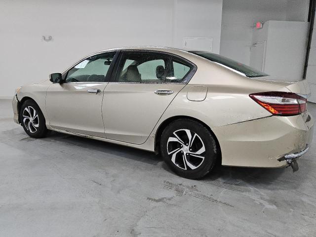 1HGCR2F33GA165580 - 2016 HONDA ACCORD LX Бежевый фото 2