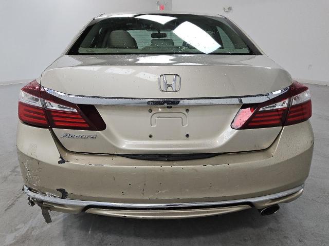 1HGCR2F33GA165580 - 2016 HONDA ACCORD LX Бежевый фото 6