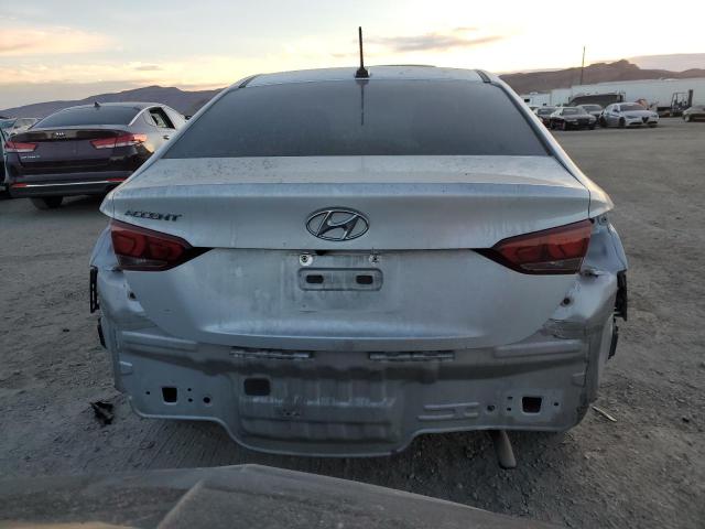 3KPC24A63ME137481 - 2021 HYUNDAI ACCENT SE SILVER photo 6