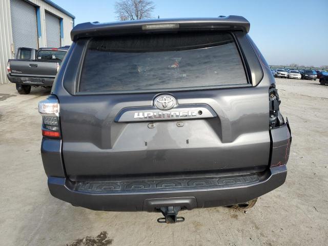 JTEBU5JR1K5667586 - 2019 TOYOTA 4RUNNER SR5 GRAY photo 6