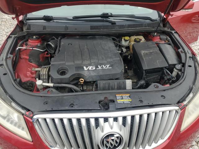1G4GD5G32CF236694 - 2012 BUICK LACROSSE PREMIUM წითელი ფოტო 11