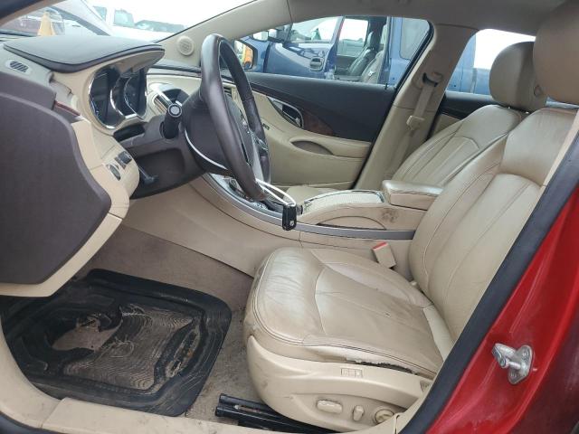 1G4GD5G32CF236694 - 2012 BUICK LACROSSE PREMIUM წითელი ფოტო 7