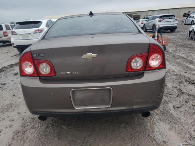 1G1ZG5E78CF285305 - 2012 CHEVROLET MALIBU LTZ ნაცრისფერი ფოტო 6