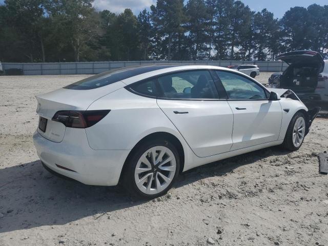 5YJ3E1EB9PF632327 - 2023 TESLA MODEL 3 Blanc photo 3