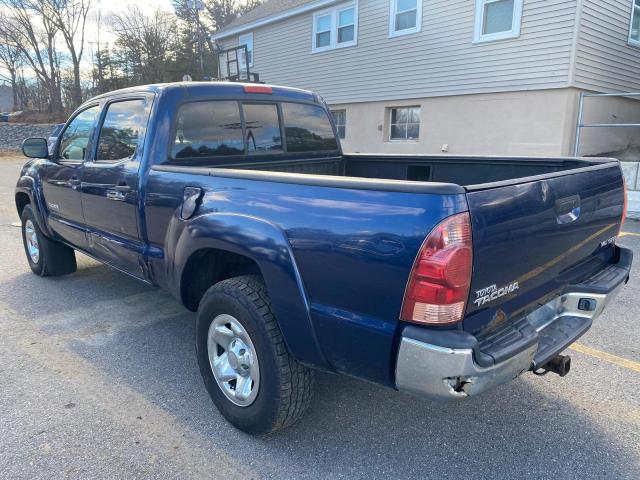 5TEMU52N86Z293781 - 2006 TOYOTA TACOMA DOUBLE CAB LONG BED BLUE photo 2