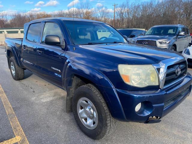5TEMU52N86Z293781 - 2006 TOYOTA TACOMA DOUBLE CAB LONG BED BLUE photo 4