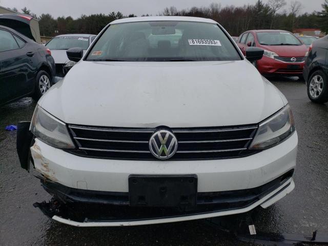 3VWD17AJ3FM326084 - 2015 VOLKSWAGEN JETTA SE WHITE photo 5