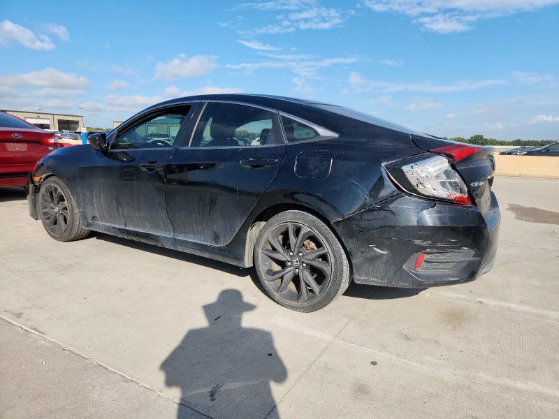 19XFC2F82KE007147 - 2019 HONDA CIVIC SPORT Қара фото 2