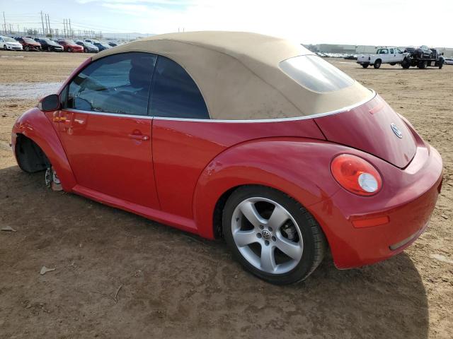 3VWSF31Y96M308722 - 2006 VOLKSWAGEN NEW BEETLE CONVERTIBLE OPTION PACKAGE 2 RED photo 2