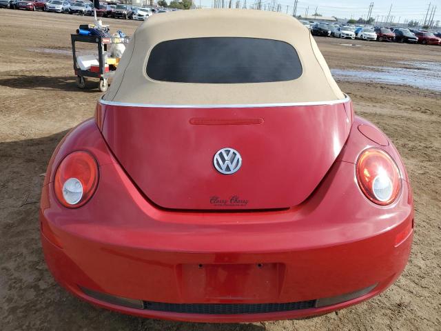 3VWSF31Y96M308722 - 2006 VOLKSWAGEN NEW BEETLE CONVERTIBLE OPTION PACKAGE 2 RED photo 6