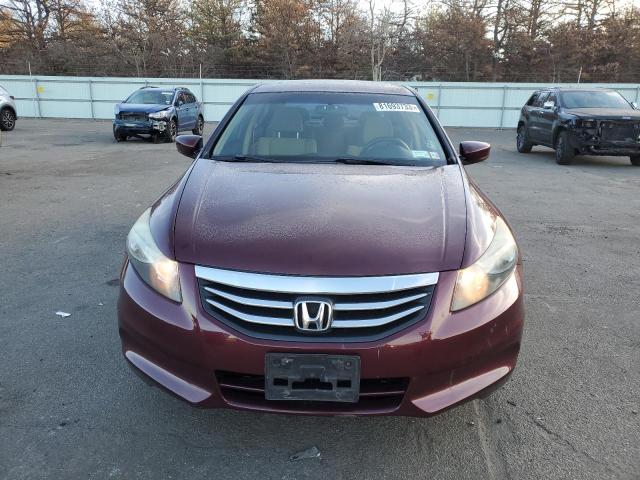 1HGCP2F7XCA225132 - 2012 HONDA ACCORD EX RED photo 5