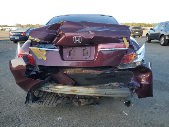 1HGCP2F7XCA225132 - 2012 HONDA ACCORD EX RED photo 6