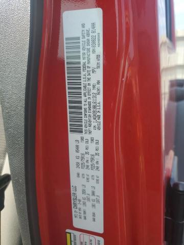 1J4GA39188L611312 - 2008 JEEP WRANGLER X წითელი ფოტო 13