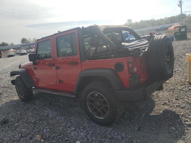 1J4GA39188L611312 - 2008 JEEP WRANGLER X წითელი ფოტო 2