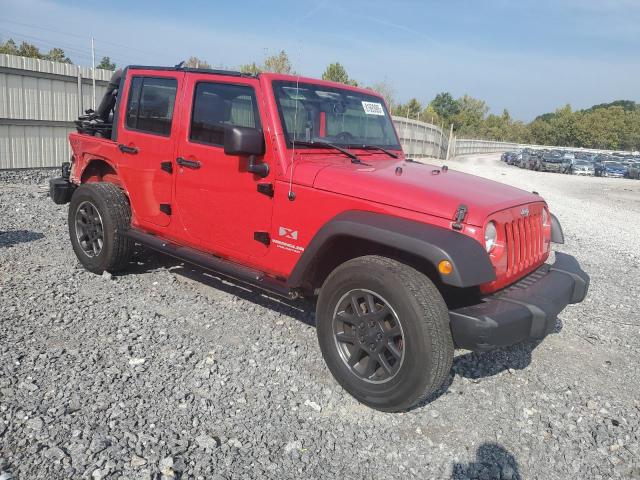 1J4GA39188L611312 - 2008 JEEP WRANGLER X წითელი ფოტო 4