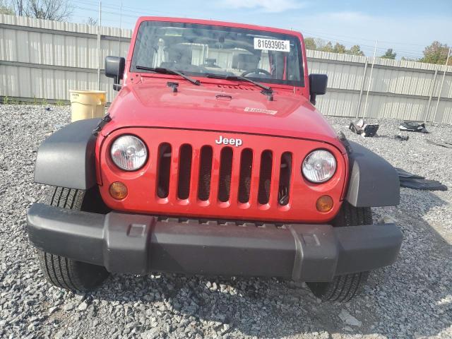 1J4GA39188L611312 - 2008 JEEP WRANGLER X წითელი ფოტო 5