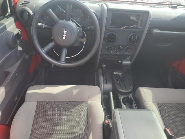 1J4GA39188L611312 - 2008 JEEP WRANGLER X წითელი ფოტო 8