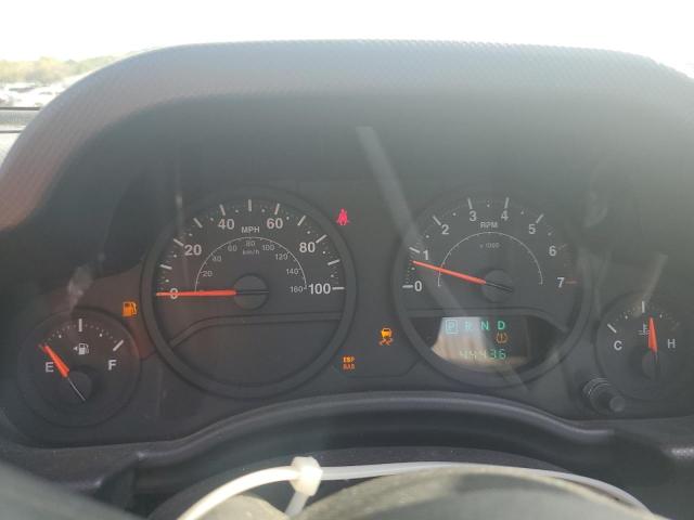 1J4GA39188L611312 - 2008 JEEP WRANGLER X წითელი ფოტო 9