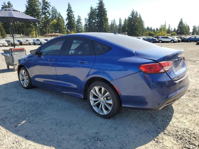 1C3CCCDG8FN656573 - 2015 CHRYSLER 200 S BLUE photo 2