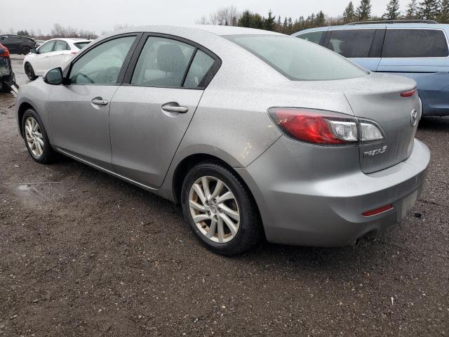 JM1BL1V70C1567190 - 2012 MAZDA 3 I SILVER photo 2