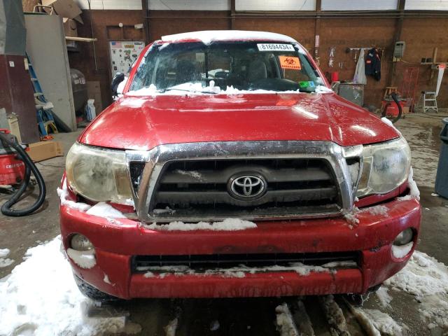 5TEUU42N79Z668347 - 2009 TOYOTA TACOMA ACCESS CAB RED photo 5