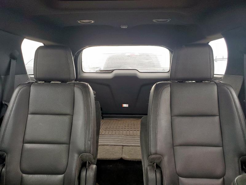 1FM5K7F82EGC06582 - 2014 FORD EXPLORER LIMITED RED photo 10