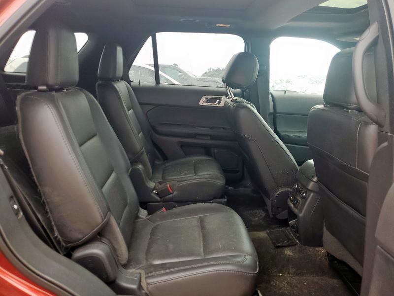 1FM5K7F82EGC06582 - 2014 FORD EXPLORER LIMITED RED photo 11
