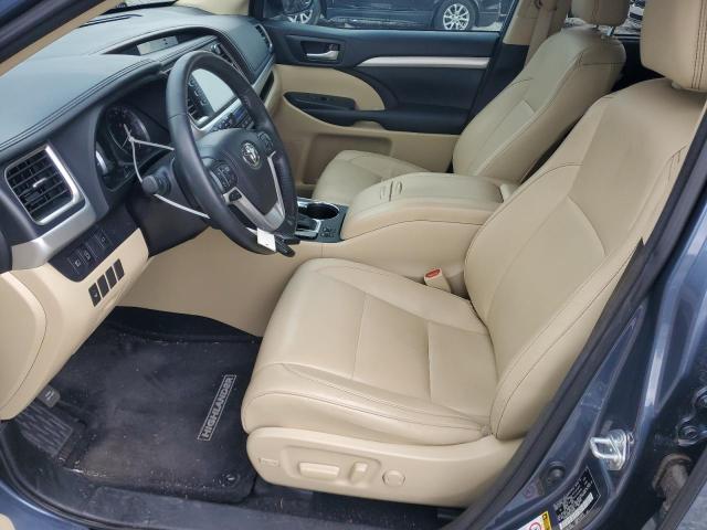 5TDKZRFH4JS239761 - 2018 TOYOTA HIGHLANDER SE Azul foto 7