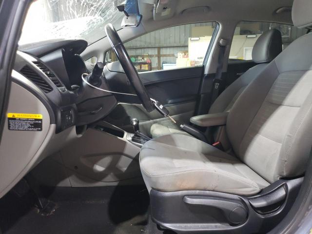 KNAFX4A82E5209779 - 2014 KIA FORTE EX 灰色 照片 7