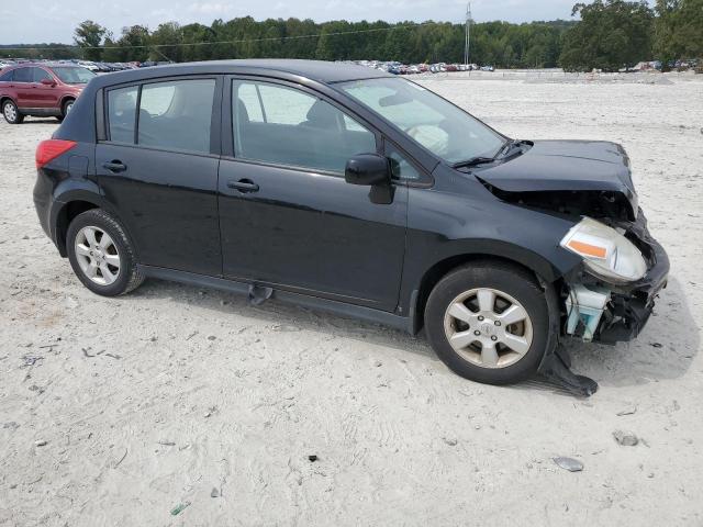 3N1BC13E99L361176 - 2009 NISSAN VERSA S BLACK photo 4