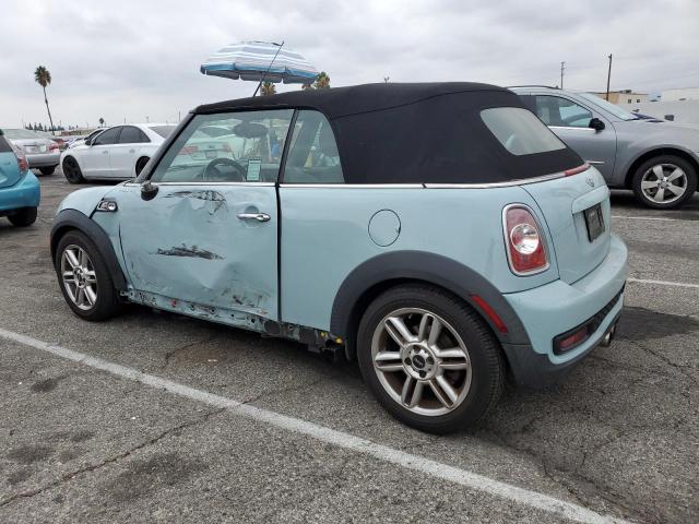 WMWZP3C58DT550902 - 2013 MINI COOPER S فيروزي صورة 2