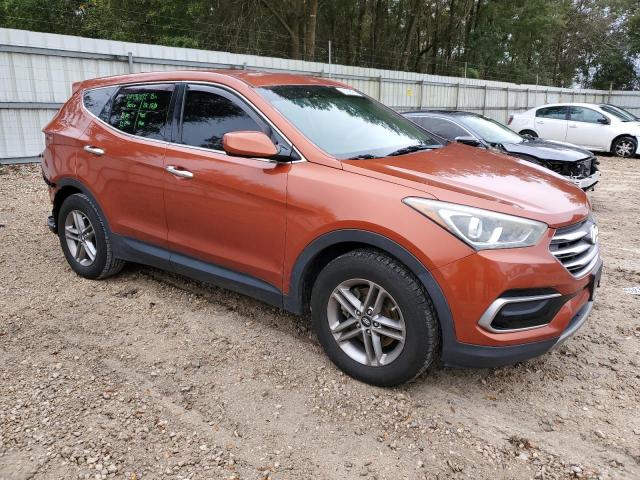 5XYZT3LBXHG429357 - 2017 HYUNDAI SANTA FE S ORANGE photo 4