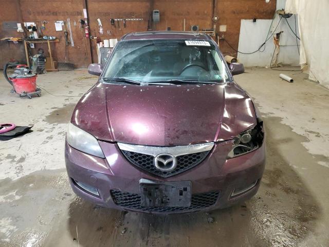 JM1BK12F071633953 - 2007 MAZDA 3 I PURPLE photo 5