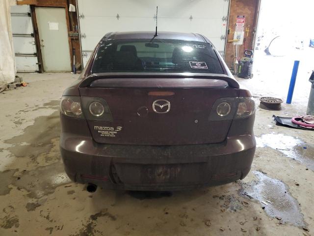 JM1BK12F071633953 - 2007 MAZDA 3 I PURPLE photo 6