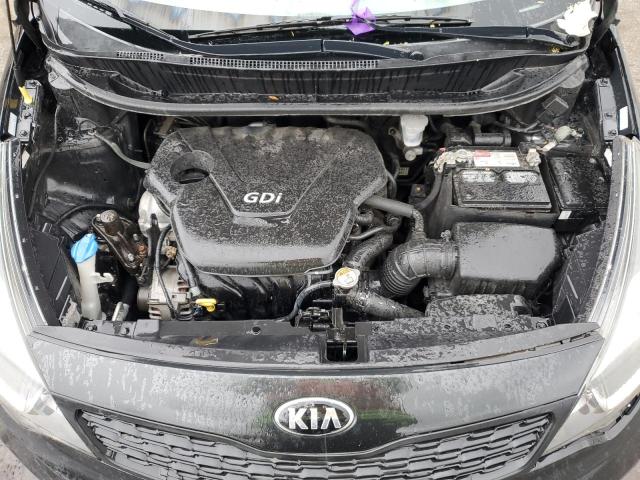 KNADM4A30E6349232 - 2014 KIA RIO LX BLACK photo 11