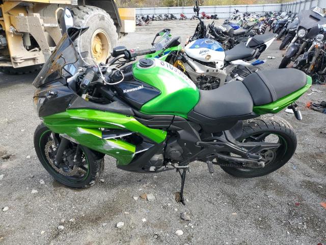 JKAEXEE19GDA22353 - 2016 KAWASAKI EX650 E GREEN photo 3