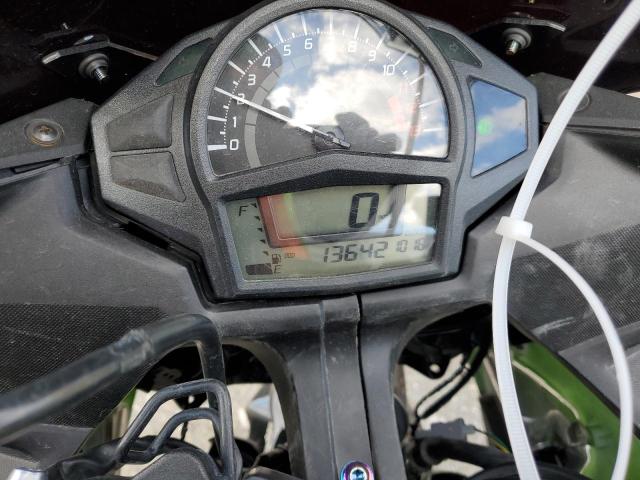 JKAEXEE19GDA22353 - 2016 KAWASAKI EX650 E GREEN photo 7