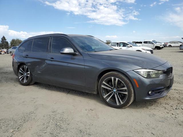 WBA8K3C55JA024079 - 2018 BMW 330 XI GRAY photo 4
