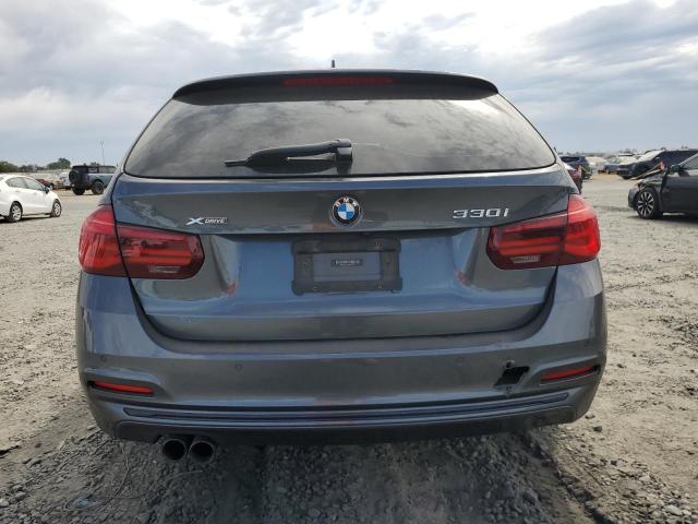 WBA8K3C55JA024079 - 2018 BMW 330 XI GRAY photo 6