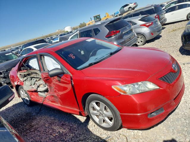 4T1BK46K67U018651 - 2007 TOYOTA CAMRY LE RED photo 4