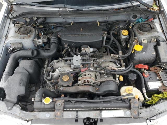 JF1SF65662H731582 - 2002 SUBARU FORESTER S SILVER photo 11