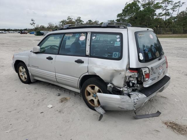 JF1SF65662H731582 - 2002 SUBARU FORESTER S SILVER photo 2