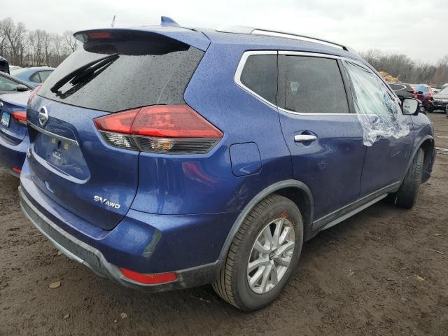 KNMAT2MV9JP551582 - 2018 NISSAN ROGUE S BLUE photo 3