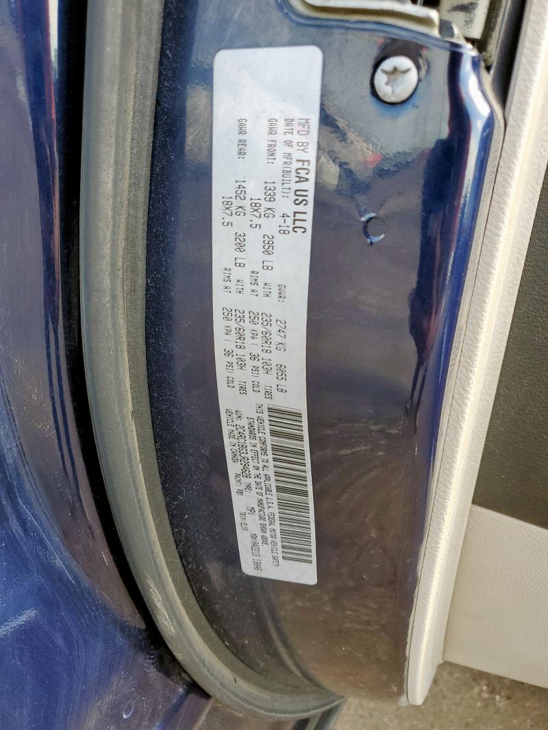 2C4RC1BG3JR294628 - 2018 CHRYSLER PACIFICA TOURING L BLUE photo 14