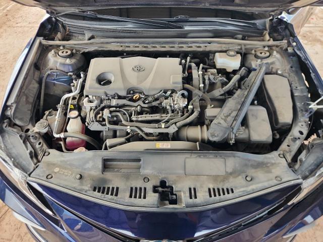 4T1C31AK2NU585749 - 2022 TOYOTA CAMRY LE BLUE photo 11