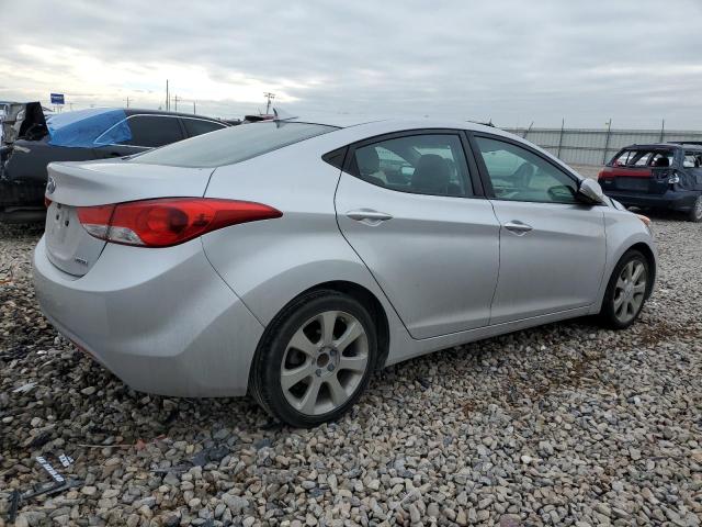 KMHDH4AE1DU561698 - 2013 HYUNDAI ELANTRA GLS SILVER photo 3