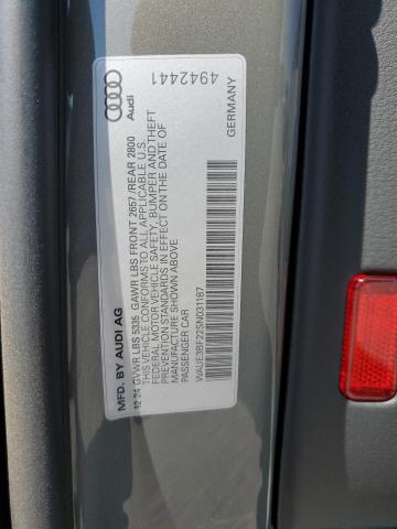 WAUE3BF22SN031187 - 2025 AUDI A6 PREMIUM PLUS ნაცრისფერი ფოტო 12