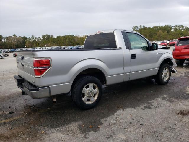 1FTMF1CM9DFC46732 - 2013 FORD F150 SILVER photo 3