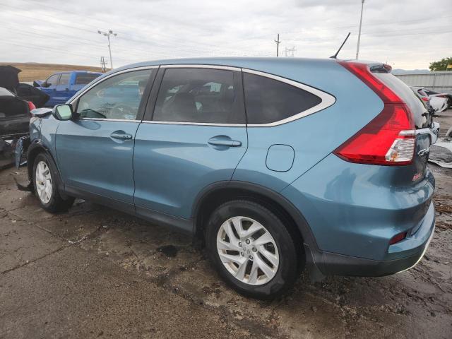 2HKRM4H59FH653263 - 2015 HONDA CR-V EX TURQUOISE photo 2